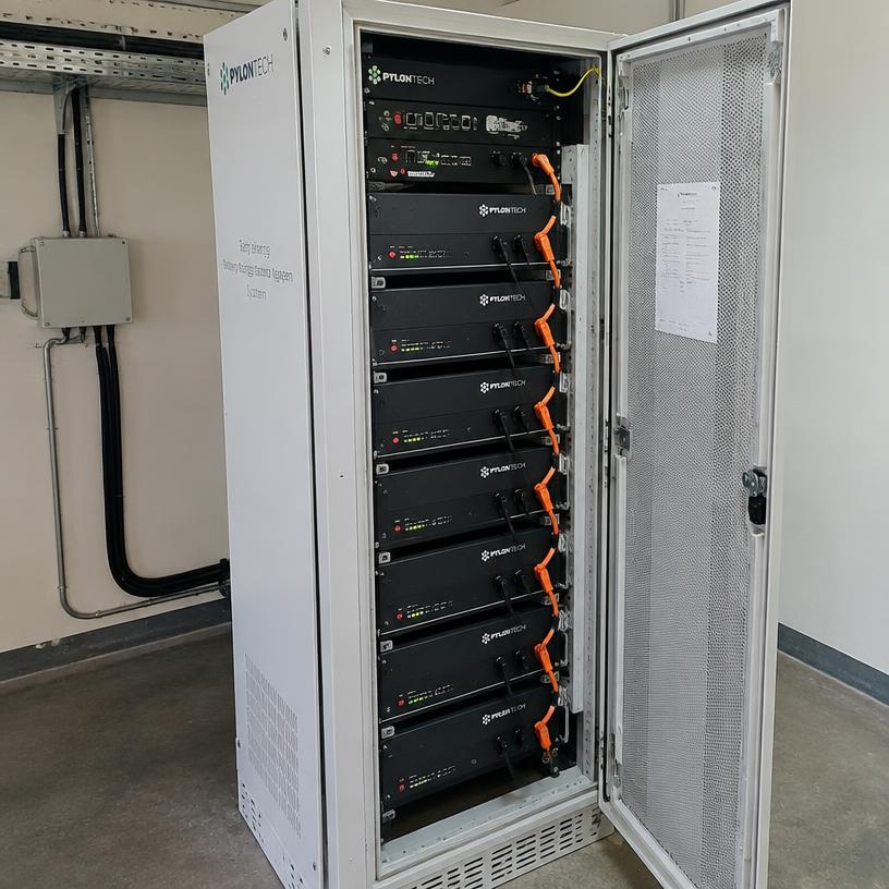 Battery Storage Rack